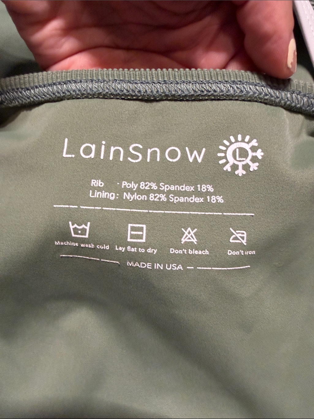 Lainsnow Ocean Isle One Piece Size L — image 3 of 5